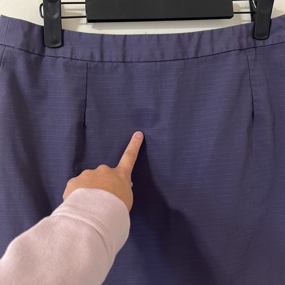 Adidas Originals Reveal Your Voice Ripstop Zip-Front Mini Skirt Purple Size M - Picture 9 of 10